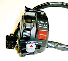 HIGHSIDER smart Schaltereinheit Universal, Honda ATV + Motorrad, Links (1Stck)