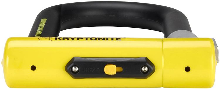 KRYPTONITE Bügelschloss New York Diamond Standard schwarz/gelb