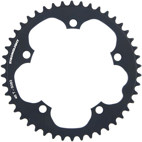Stronglight Kettenblatt 46 Zähne 130 mm schwarz
