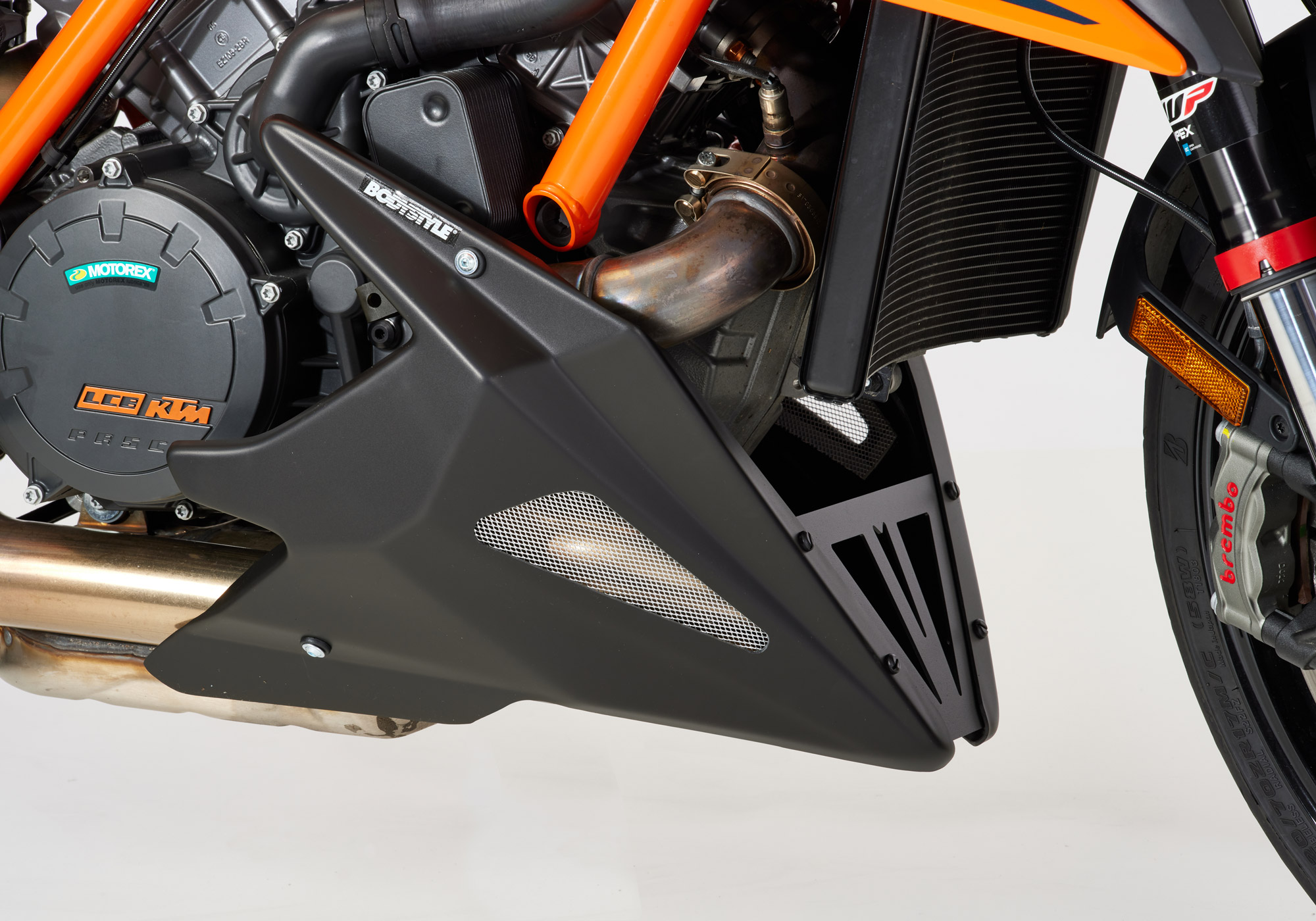 BODYSTYLE Raceline Bugspoiler ABS Kunststoff schwarz-matt für KTM 1290 Super Duke R, 1390 Super Duke R / EVO