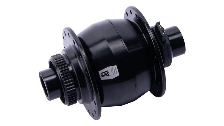CONTEC Nabendynamo Powerhouse Hub 1+ 32 Loch schwarz