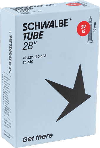 Schwalbe Schlauch 27/28 Zoll Nr. 15 Sclaverandventil 40 mm