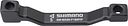 Vorschaubild Shimano Scheibenbremsadapter 180 mm schwarz für 180 mm Scheibe Für Post Mount