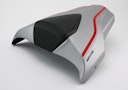 Vorschaubild BODYSTYLE Sportsline Sitzkeil ABS Kunststoff grau/rot für YAMAHA MT-09 / SP 