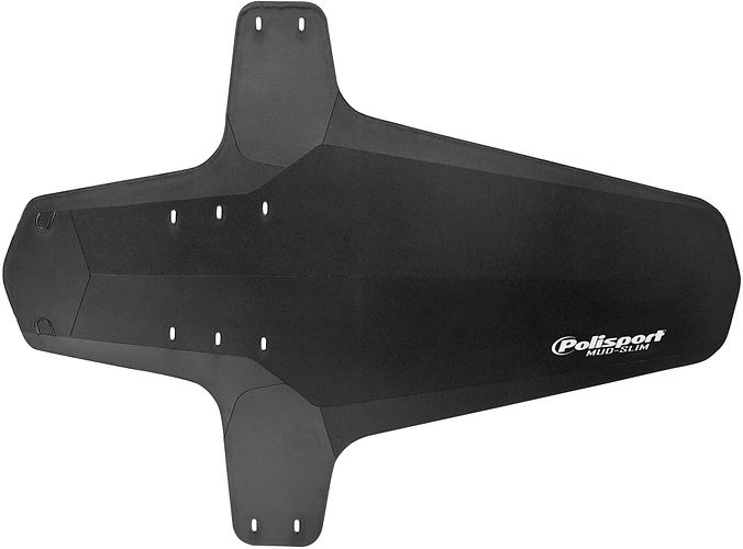 Polisport Spritzschutz Mud-Slim schwarz