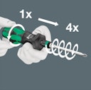 Vorschaubild Wera Ratschenschrauber Kraftform Turbo 826T