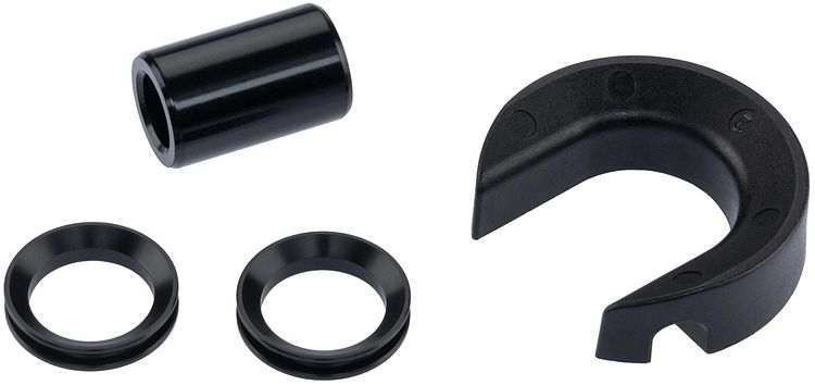 RockShox Federbein SIDLuxe Ultimate 3P 190 mm schwarz x 40, SoloAir, Body No Bushing, inkl. Ha