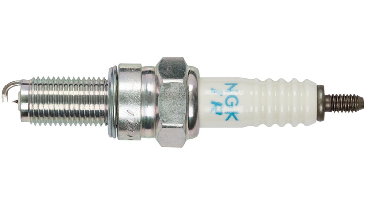 NGK Zündkerze CR9EHI-9, Iridium, Schlüsselweite 16, Zündkerze Gruppe C, Gewindedurchmesser 10 mm