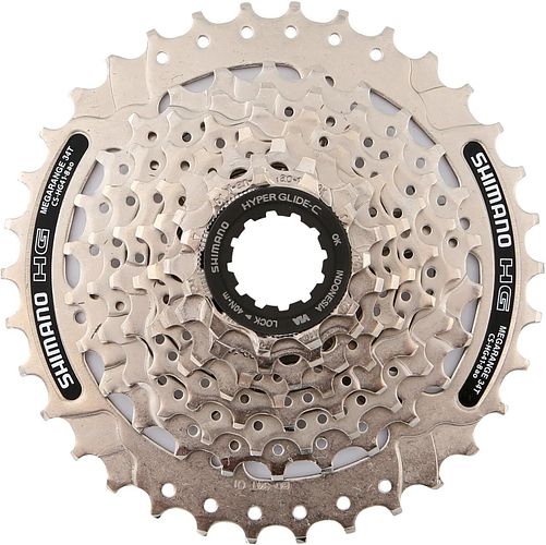 Shimano Kassette CS-HG 41-8 11-34 Zähne silber