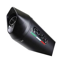 GPR Endschalldämpfer Yamaha X-Max 125 2006/16 Racing slip-on exhaust Furore Nero