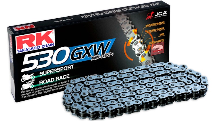 RK Kette 530GXW, 118 Glieder
