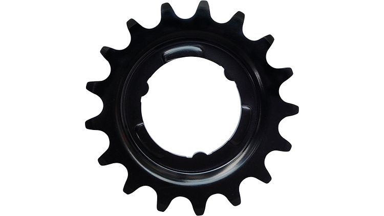 KMC Steck-Zahnkranz 21 Zähne 1/2" x 1/8" CrMo für Shimano schwarz