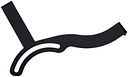Vorschaubild Hesling Halter Velo schwarz 42-46 Zähne, Bosch Gen. 4 Perf. CX, Teil