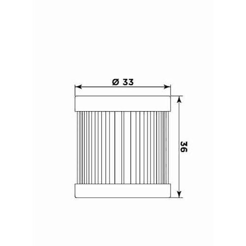 MIW Ölfilter P5005 Papierfilter (OEM-Qualität)