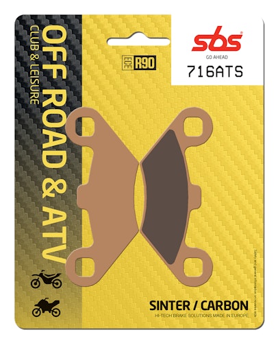 SBS Bremsbelag 716ATS Quad Sinter