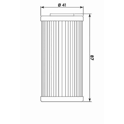 MIW Ölfilter B9006 Papierfilter (OEM-Qualität)