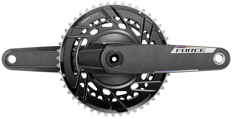 SRAM Kettenradgarnitur Force AXS E1 35/48 Zähne 172,5 mm schwarz