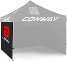 Conway Zelt-Seitenwand 300 x 210 cm schwarz