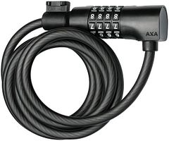 Axa Resolute Zahlen-Kabelschloss Ø 8 mm 180 cm schwarz