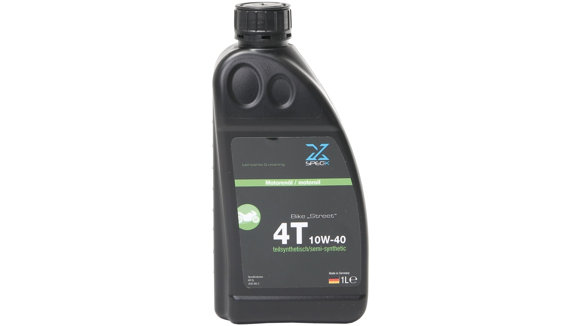 Spec X Motoröl Bike 4T Street 1 Liter 10W-40 Teilsynthetisch