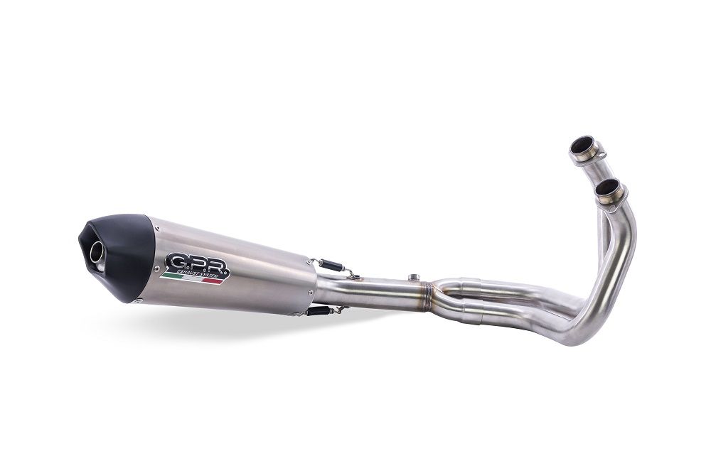 GPR Komplettauspuffanlage Yamaha MT-07 2017/2020 e4 Gpe Ann. titanium FS