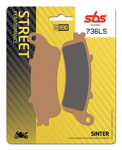 SBS Bremsbelag 736LS Street Sinter