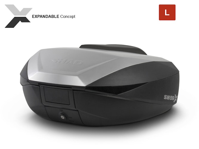 SHAD TOP CASE SH59X ALUMINIUM [D0B59200]