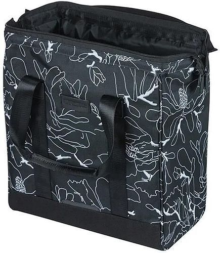 Basil Einzeltasche City Grand Fahrradshopper MIK Hooks schwarz