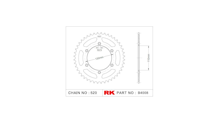 RK Kettenrad 4008