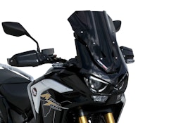 ERMAX Windschutzscheibe Sport Acrylic durchsichtig Schwarz getönt für HONDA CRF1100L Africa Twin Adventure Sports