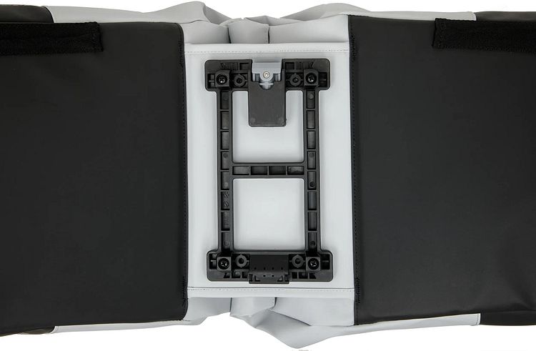 New Looxs Doppeltasche Nyborg Double light grey / black MIK