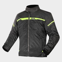 LS2 Riva Jacke Schwarz / Neongelb Damen Gr.5xl