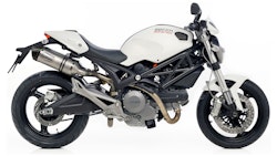 LeoVince 2x SLIP-ON Edelstahl SBK LV ONE EVO für DUCATI MONSTER 696-796-1100/S