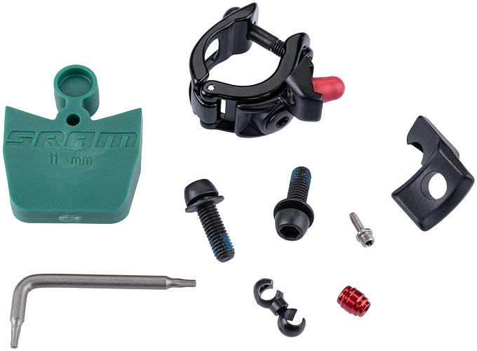 SRAM Scheibenbremse DB8 Stealth hinten 2000 mm schwarz