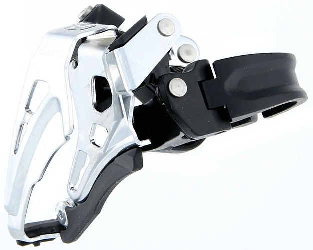 Shimano Umwerfer Deore FD-M6025 2-/10-fach schwarz/silber