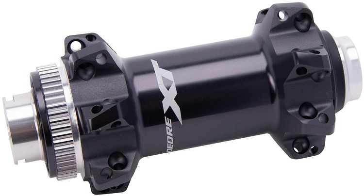 Shimano Vorderradnabe Deore XT HB-M8110 28 Loch schwarz 110 mm, für Radial Speichung