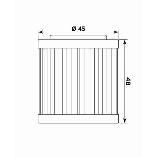 MIW Ölfilter HU18001 Papierfilter (OEM-Qualität)