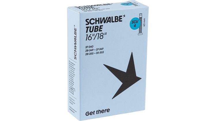 Schwalbe Schlauch Nr. 4 16/18 Zoll Clik Valve (SCV)