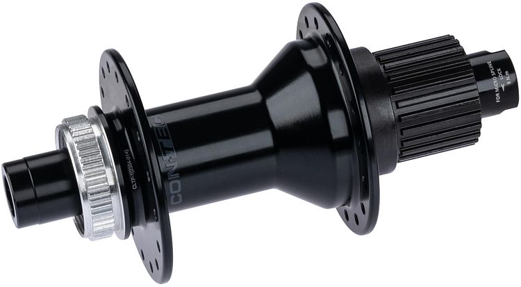 CONTEC Hinterradnabe Core CL 142 mm schwarz 12-fach Shimano Micro Spline, ca. 397 g