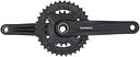 Vorschaubild Shimano Kettenradgarnitur Altus FC-MT210 175 mm schwarz
