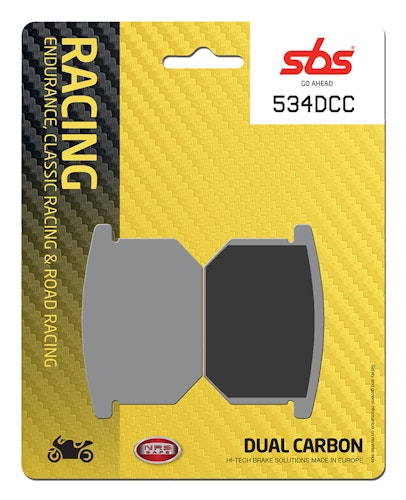 SBS Bremsbelag 534DCC Road Racing Classic Dual Carbon