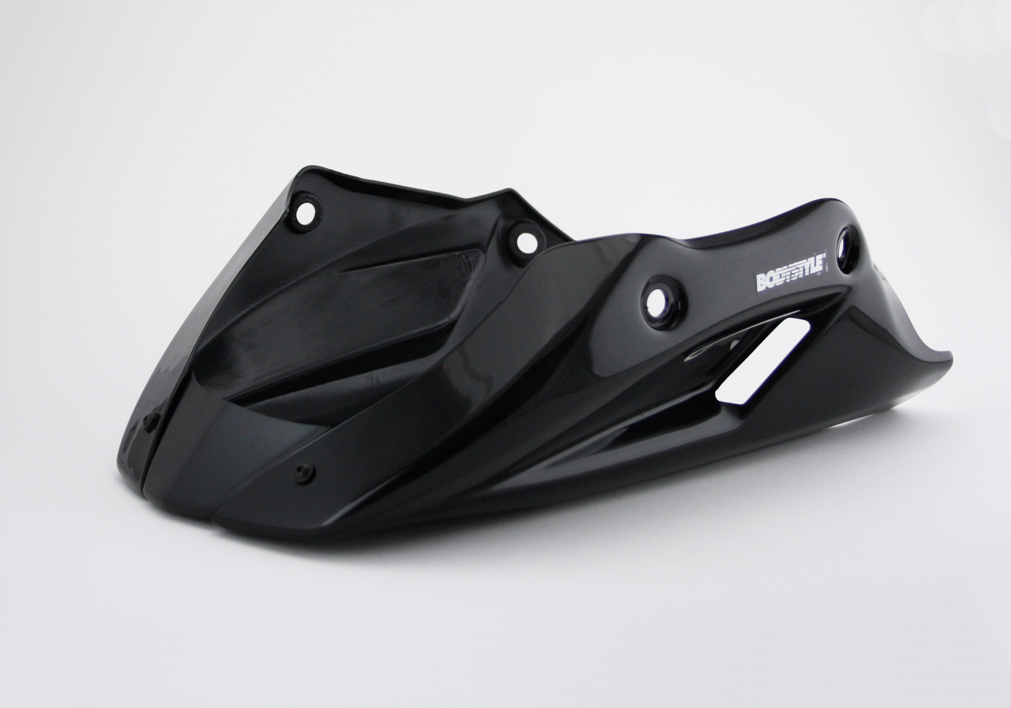 BODYSTYLE Sportsline Bugspoiler ABS Kunststoff schwarz für KAWASAKI Z650 