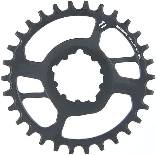 SRAM Kettenblatt X-Sync 30 Zähne 3 mm Offset schwarz