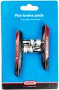 Vorschaubild Elvedes Bremsschuh 6815 V-Brake 72 mm schwarz/rot SB-verpackt