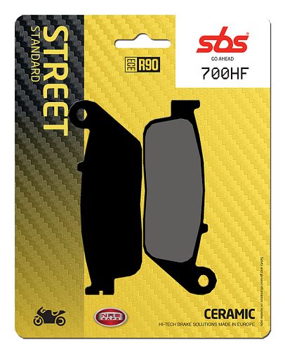 SBS Bremsbelag 700HF Street Ceramic