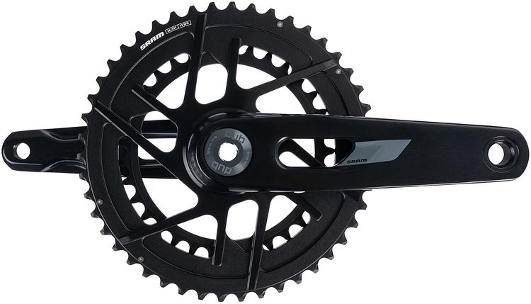 SRAM Kettenradgarnitur Rival E1 33/46 Zaehne 160 mm schwarz