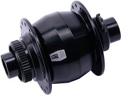 CONTEC Nabendynamo Powerhouse Hub 1+ 32 Loch schwarz