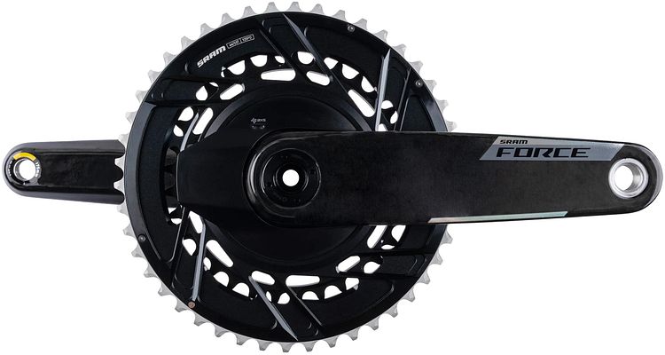SRAM Kettenradgarnitur Force AXS E1 46/33 Zähne 175 mm schwarz