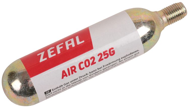 Zéfal CO2-Kartusche 25 g silber