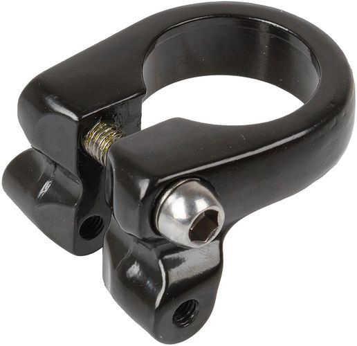 M-Wave Sattelklemmschelle 31,8 mm schwarz